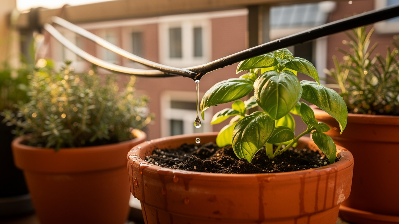 Balkon-druppelbewaring voor €50: zo bespaar je 60% op je waterkost