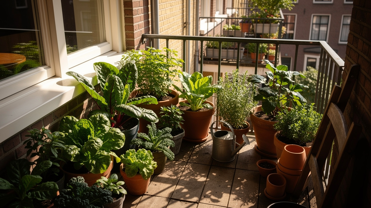De beste groenten voor een schaduwbalkon