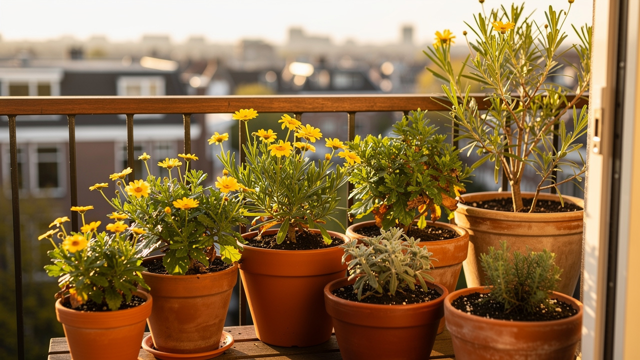 Waarom een balkon zo zwaar is voor planten