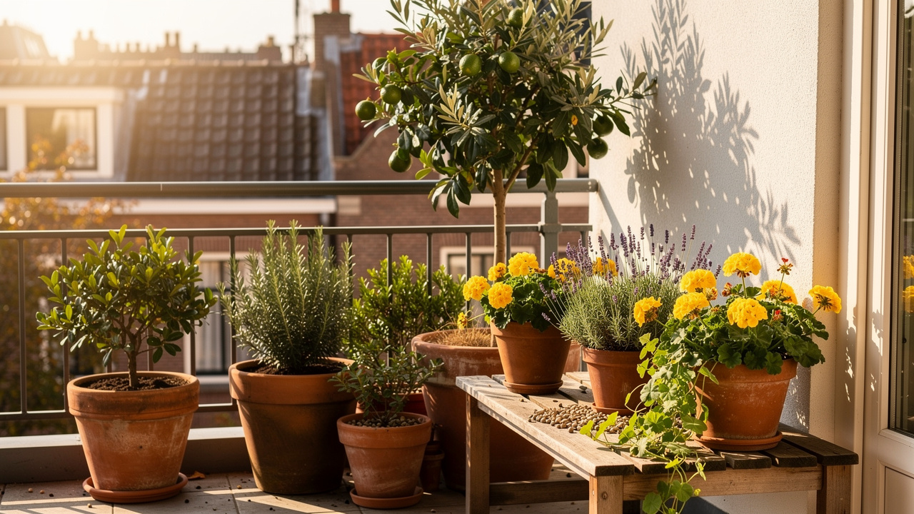 De beste balkonplanten voor extreme hitte