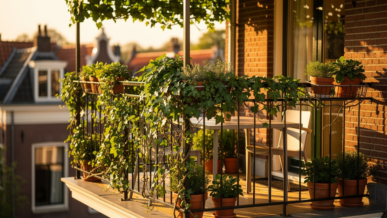 Waarom klimplanten als zonnescherm?