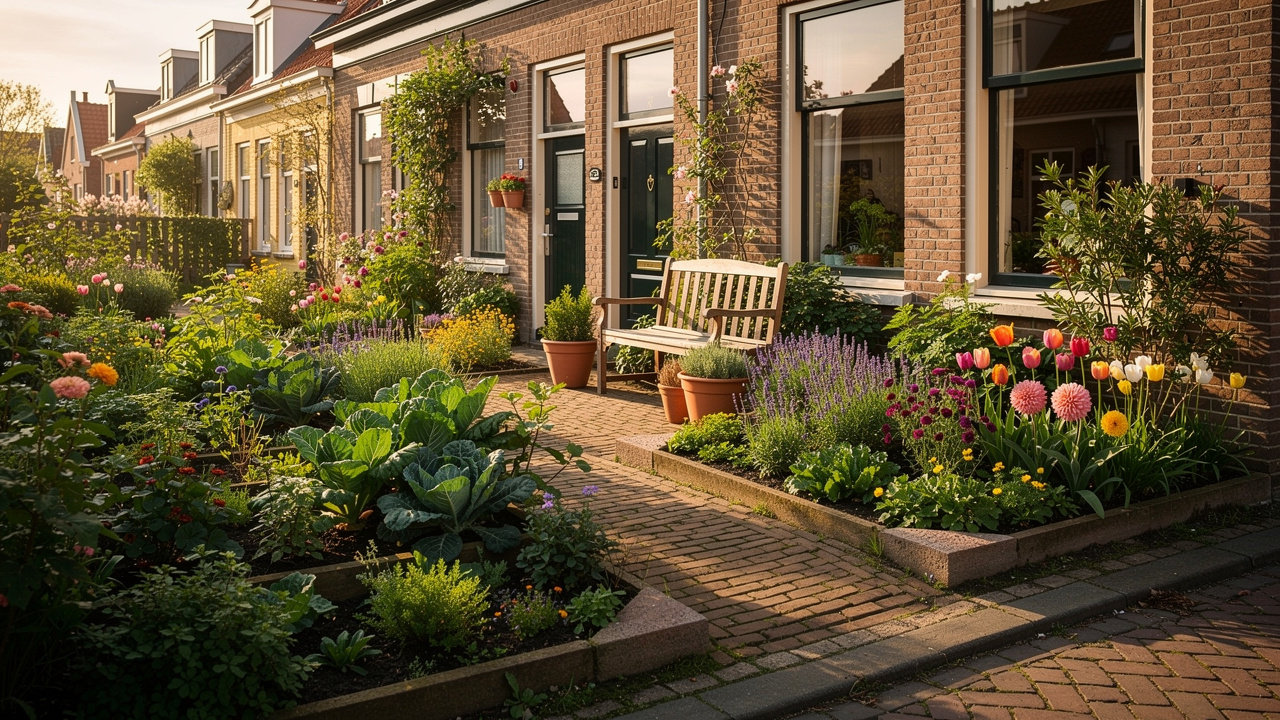 Mag je eigenlijk een moestuin in je voortuin hebben? Dit zeggen je buren wel