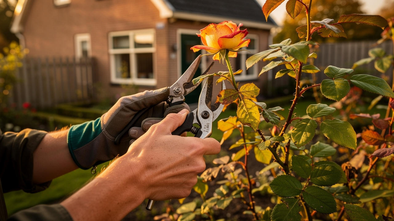 Waarom je deze maand nog je rozen moet snoeien voor weelderige herfstbloei